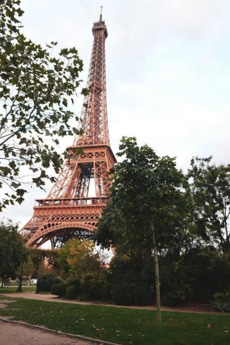 Cosy Appartement - Eiffel Tower Paris Exteriör bild