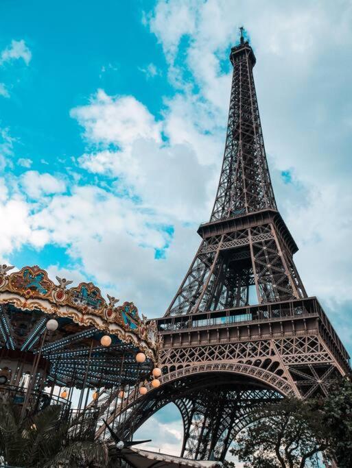 Cosy Appartement - Eiffel Tower Paris Exteriör bild