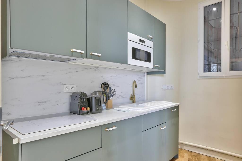 Cosy Appartement - Eiffel Tower Paris Exteriör bild